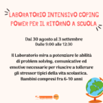 Laboratorio intensivo coping power per la scuola primaria